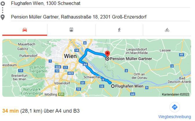 Pension Müller Gartner Groß-Enzersdorf Dış mekan fotoğraf